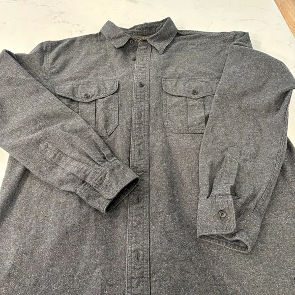 Filson Men's Alaskan Guide Shirt Size Large NWOT - Gray - Picture 1 of 4